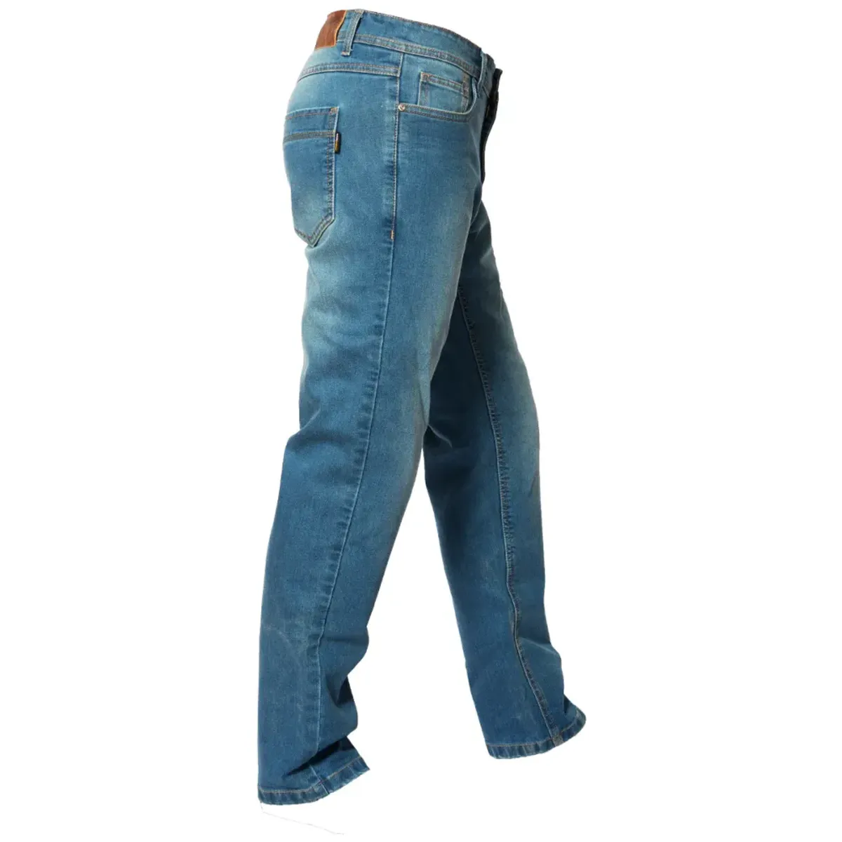 Bullfighter Lyseblå Cobra Kevlar MC-Jeans. Lengde: 32