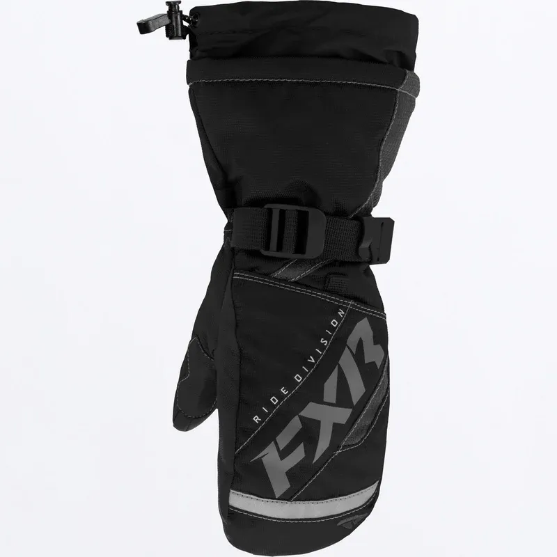 FXR Youth Helix Race Mitt 23, black
