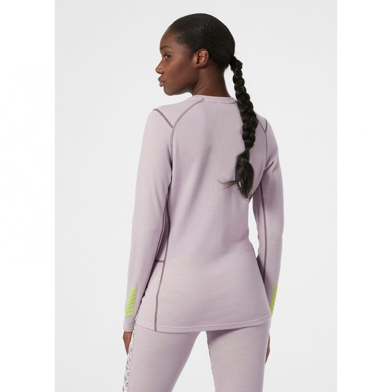 Helly Hansen W Lifa Merino Midweight Graphi, dusty syrin