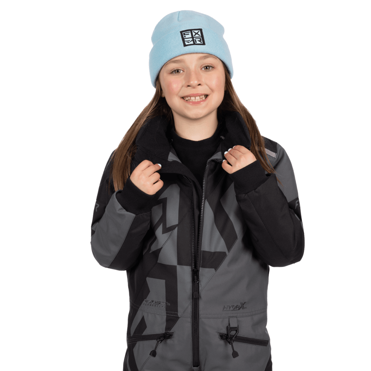 FXR Ch Cold Cross CX Monosuit 26, black/charcoal