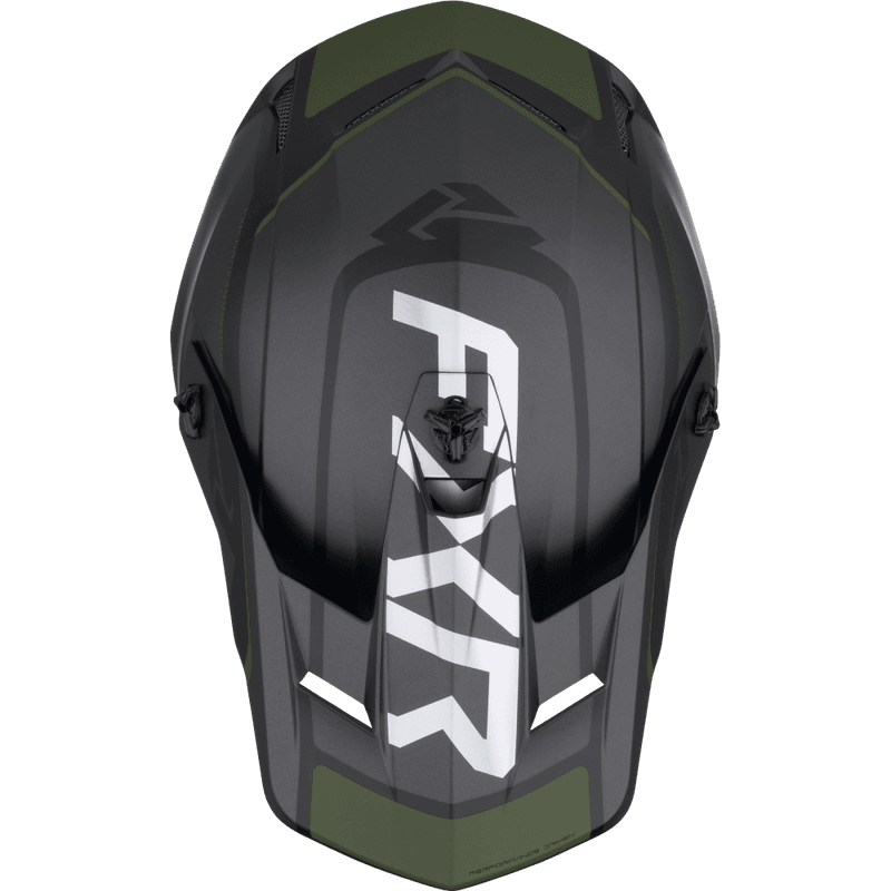 FXR Clutch Evo Helmet 26, black/army