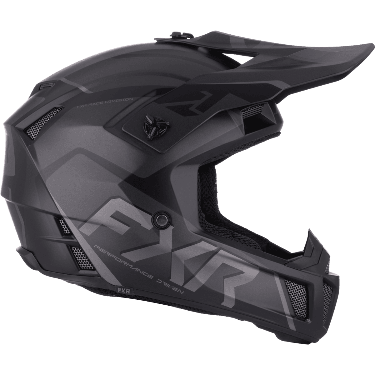 FXR Youth Clutch Evo Helmet 26, black ops