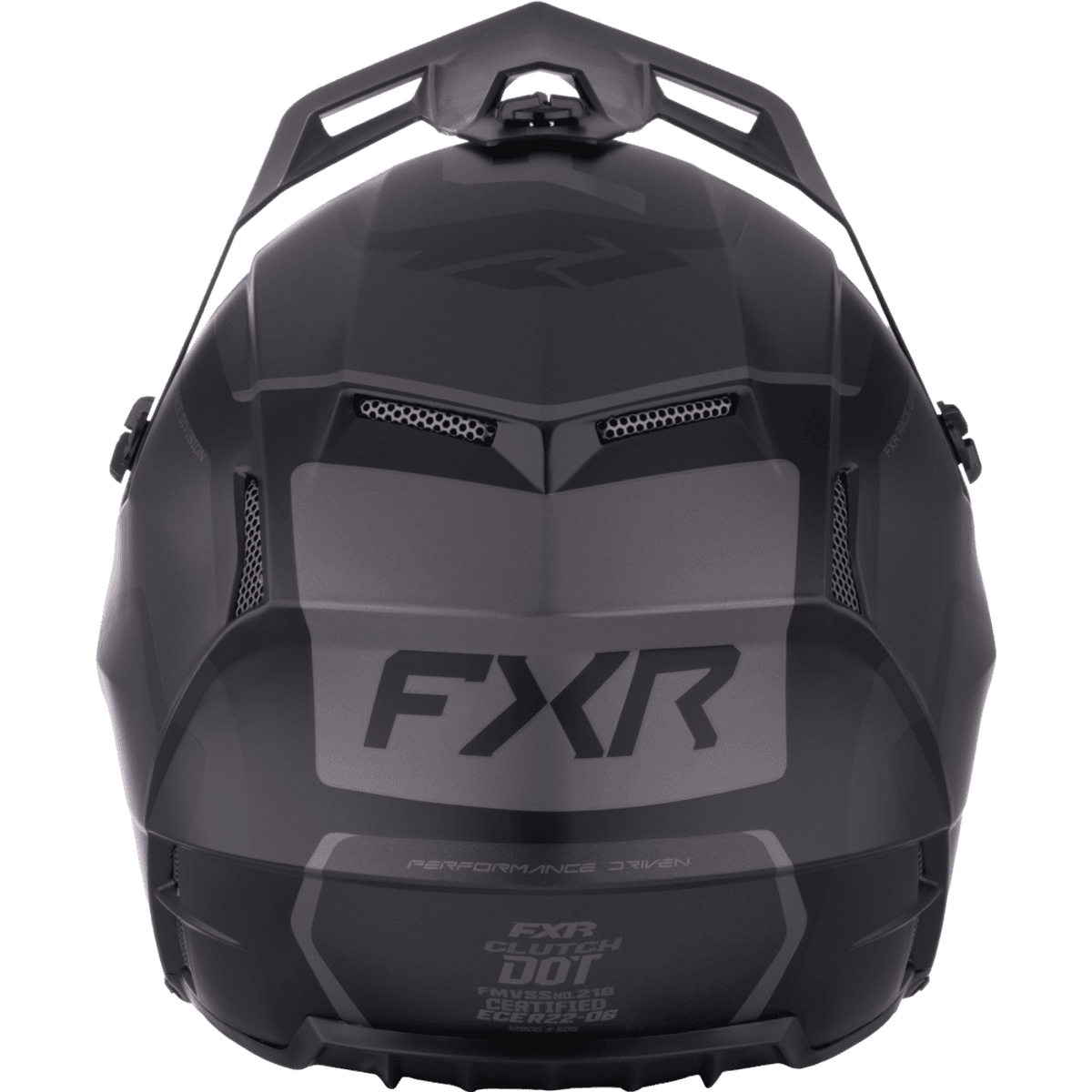 FXR Youth Clutch Evo Helmet 26, black ops