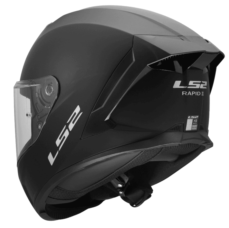 LS2 FF820 Rapid III MC-Hjelm, matt svart