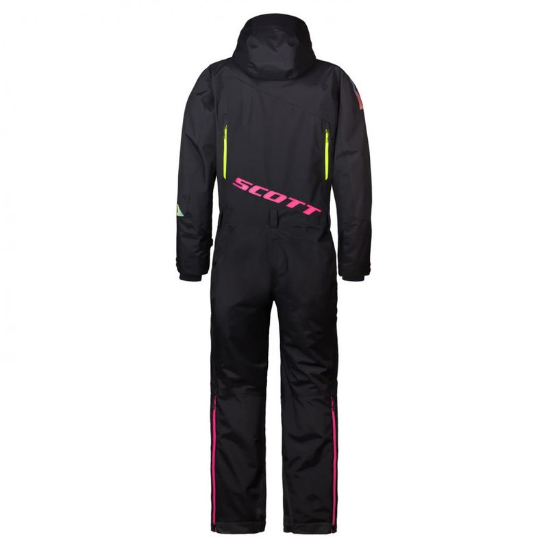 Scott DS-S Monosuit Dame - Sort/Rosa