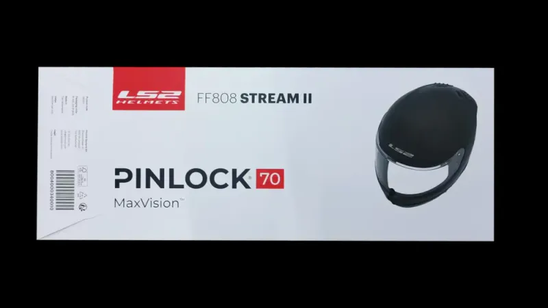 LS2 Pinlock FF808 Stream II/FF820 Rapid III, klart