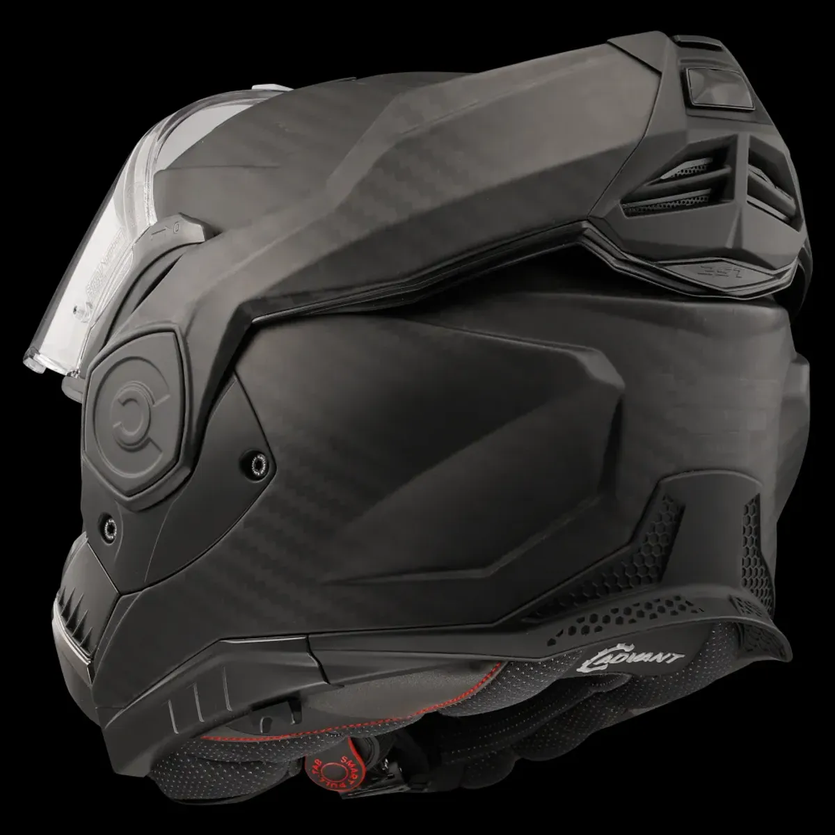 LS2 FF901 Advant X Åpningshjelm, matt carbon