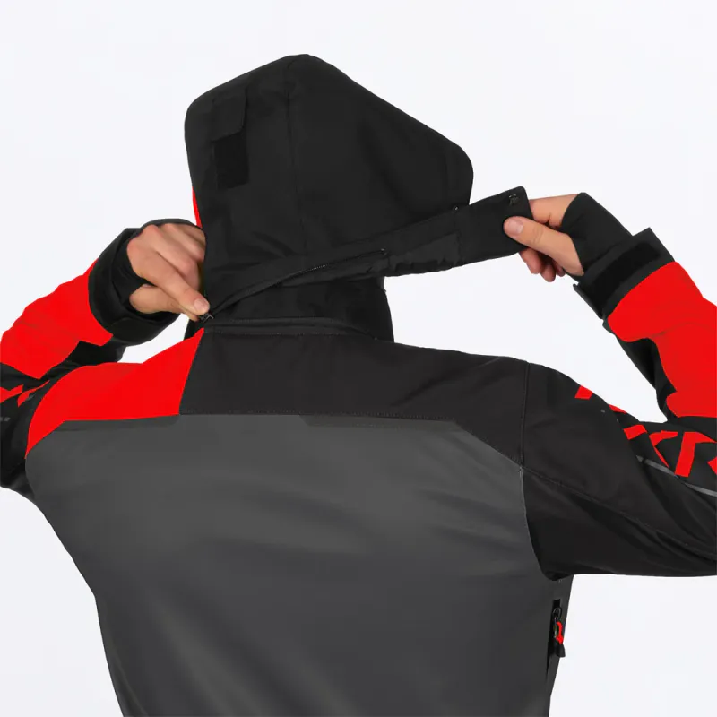 FXR M Revo Lite Monosuit 27, red/ti/black