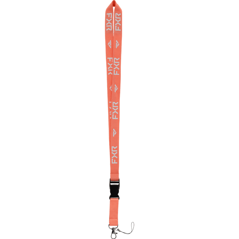 FXR Lanyard 24, melon/white