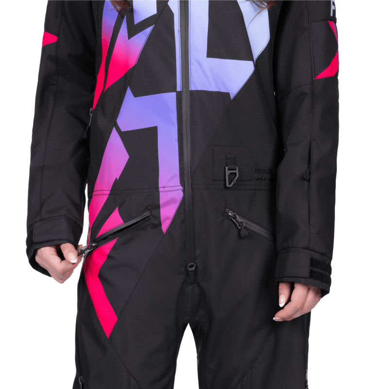 FXR Cold Cross CX F.A.S.T. Ins Monosuit 26, black/twilight