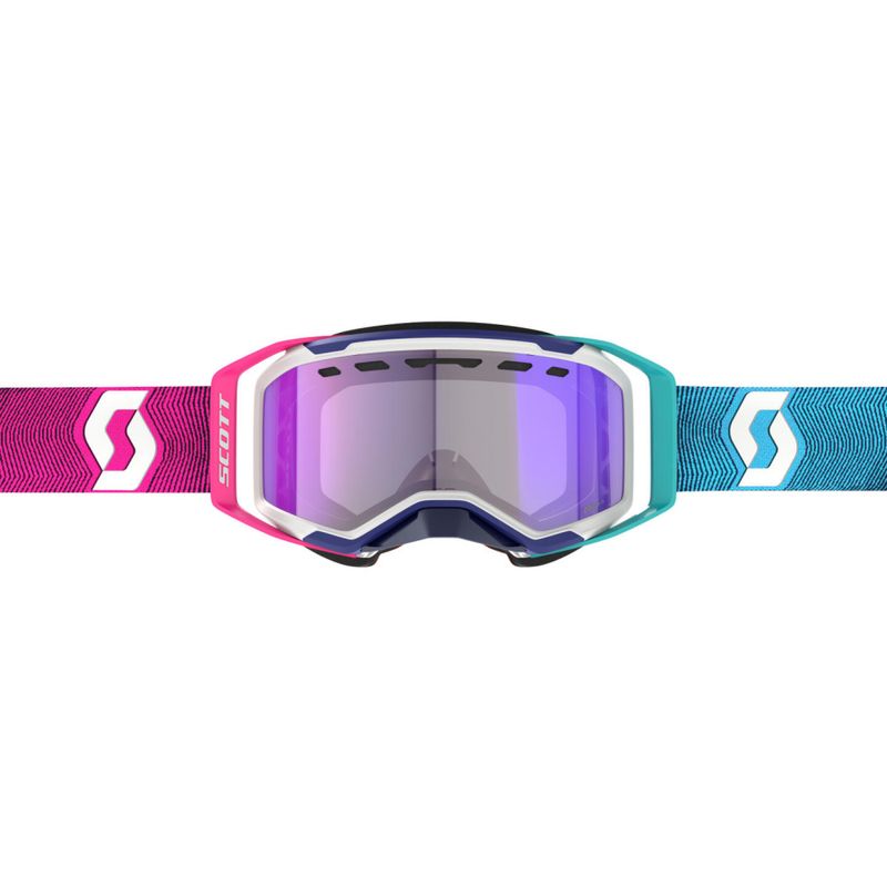 Scott Prospect 2.0 LS SX Brille, blå/rosa (ls blå krom linse) 