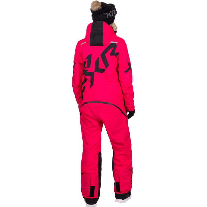 FXR W Cold Cross CX Lite Monosuit 26, razz/black