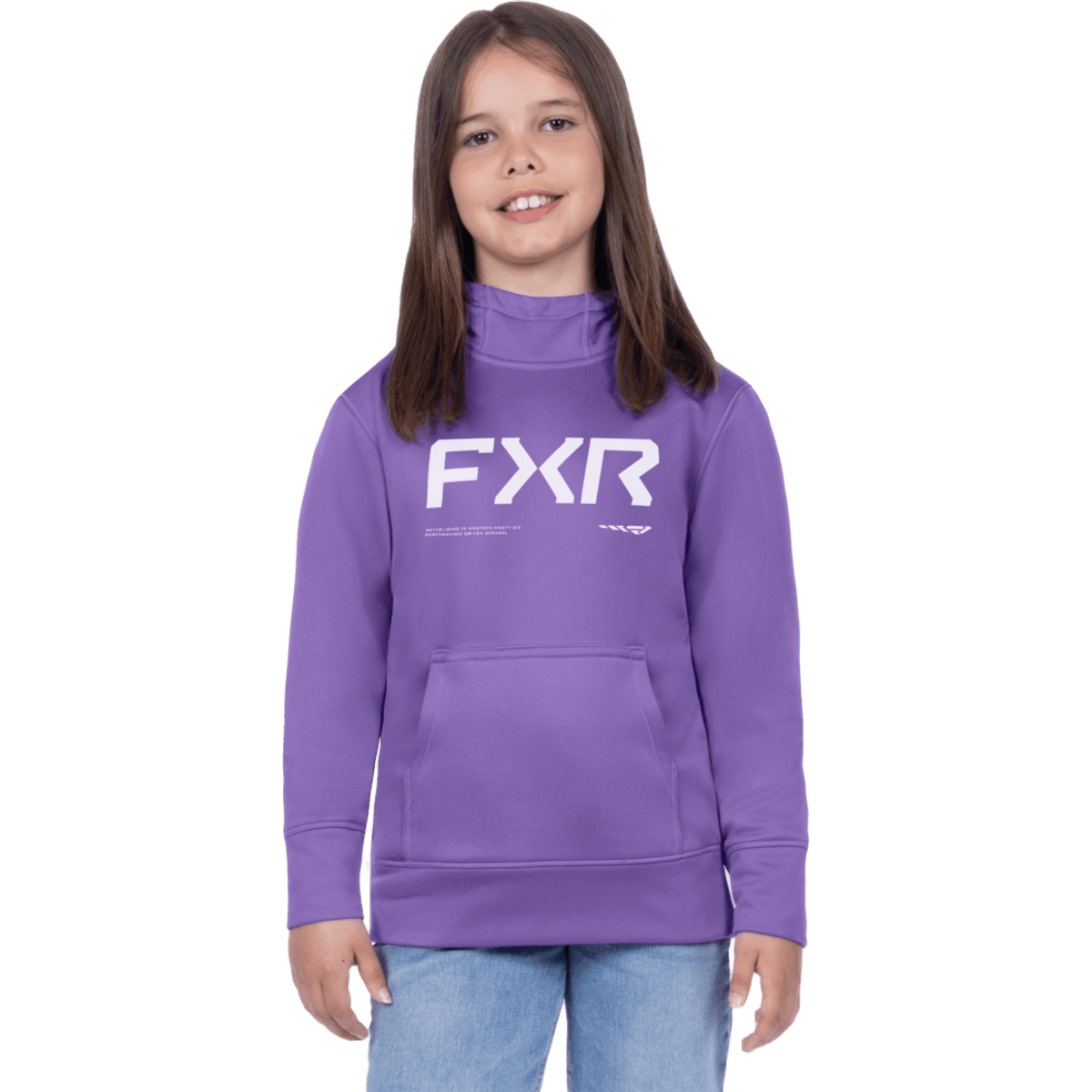 FXR Yth Hydrogen Tech PO Hoodie 26, amethyst