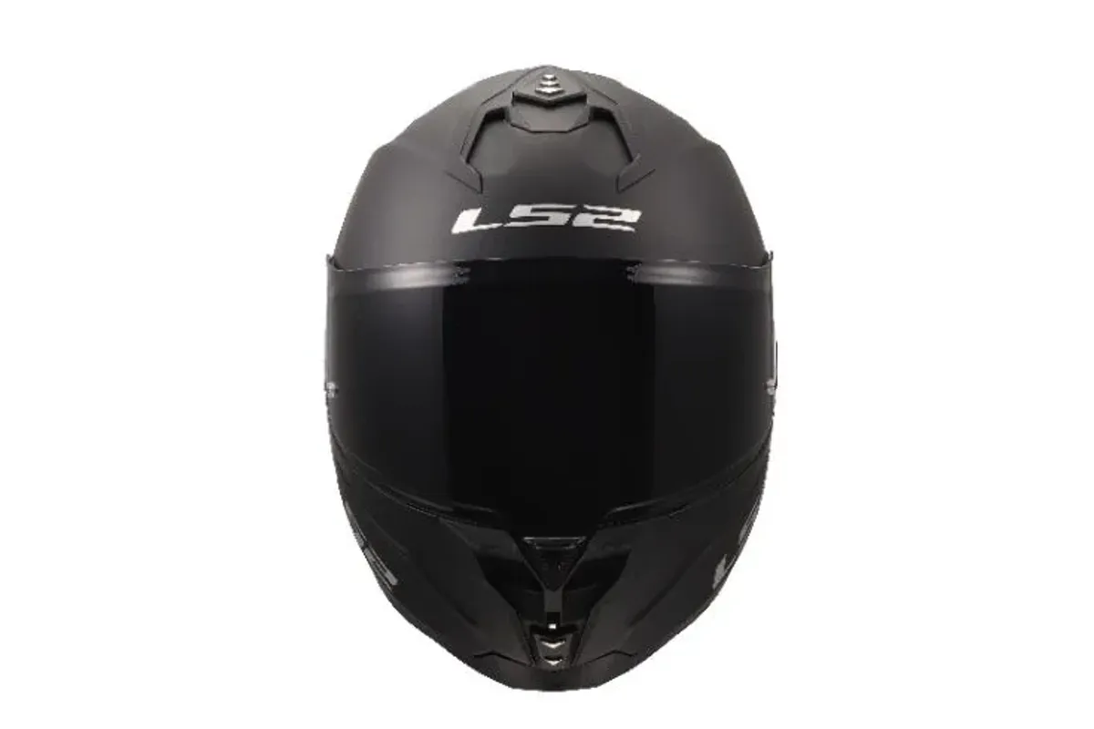 LS2 FF817 Challenger II MC-Hjelm, matt svart