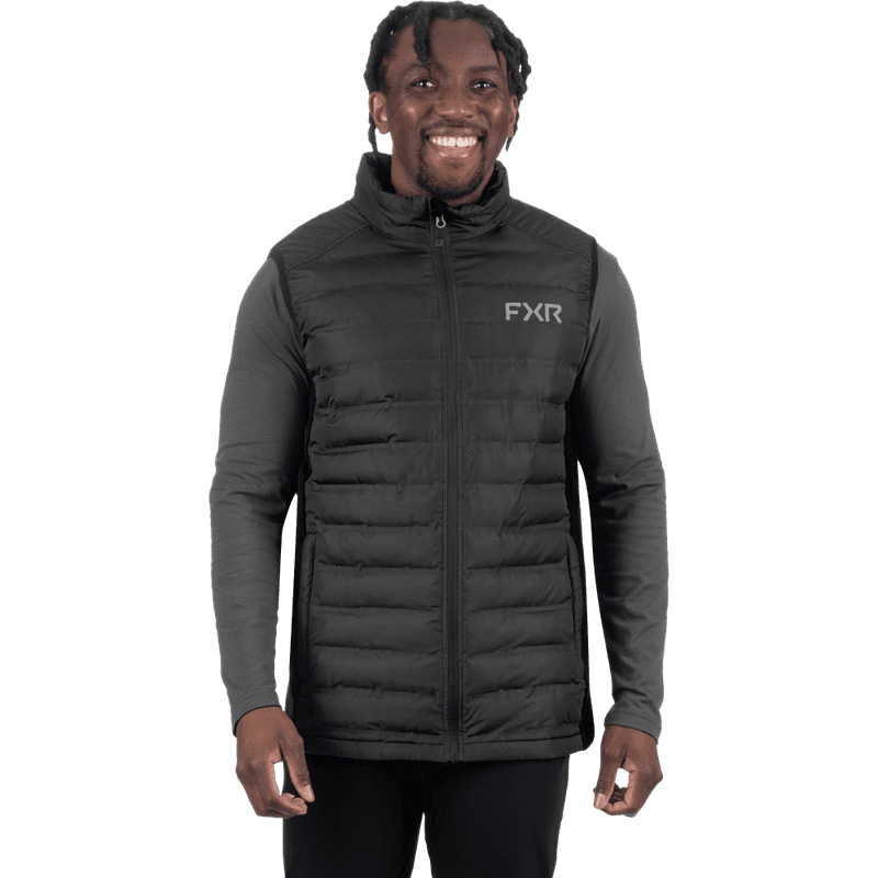 FXR M Podium Hybrid Quilted Vest 26, black