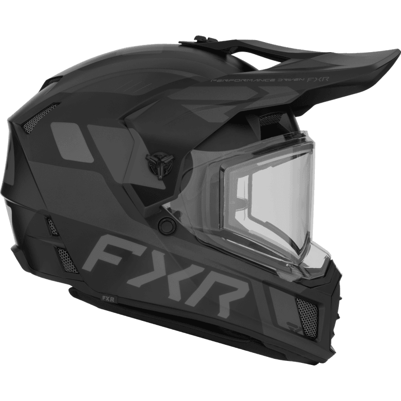 FXR Clutch X Helmet W/E Shield 26, black ops