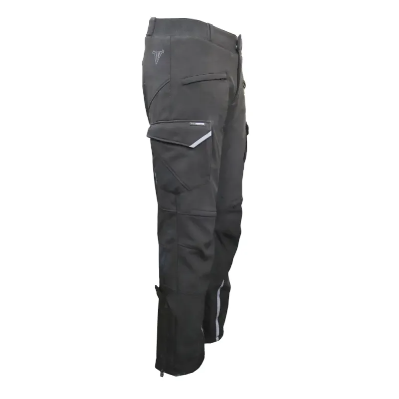 Bullfighter Ghost Softshell MC-Bukse, svart