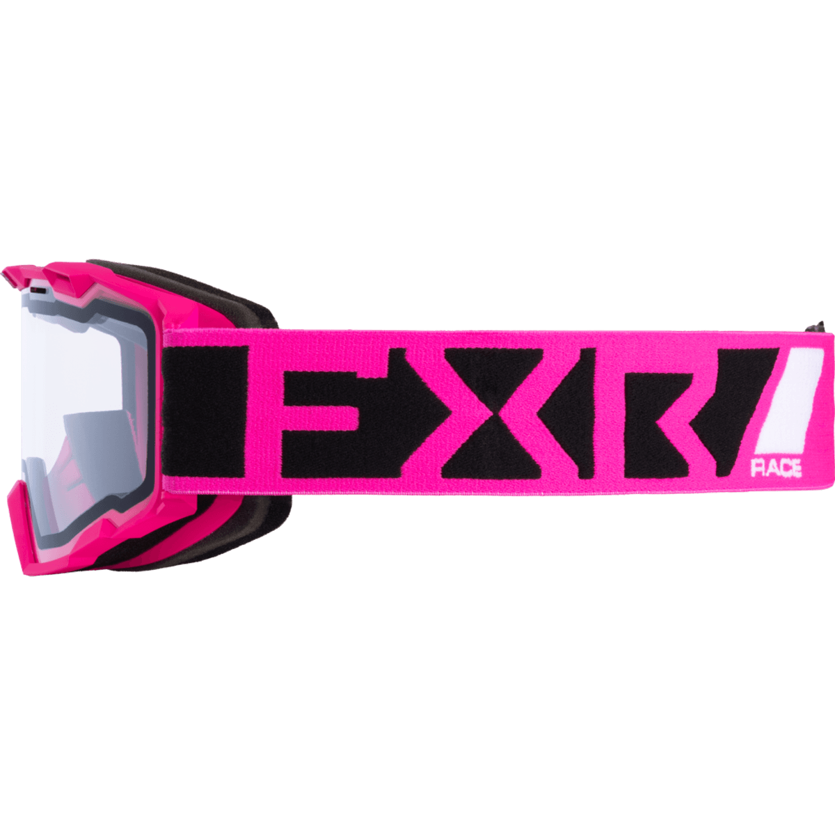 FXR Yth Maverick Clear Goggle, e pink