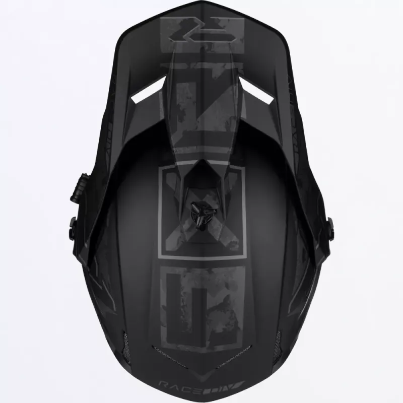 FXR Clutch X Evo Helmet W/ E Shield 23, stealth black