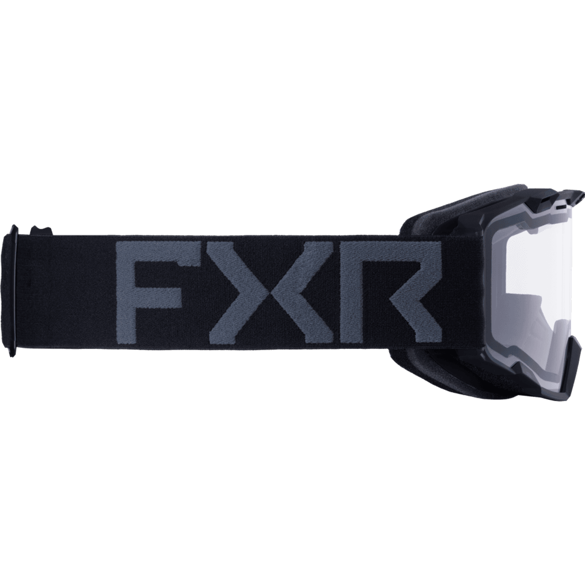 FXR Yth Maverick Clear Goggle 25, black ops