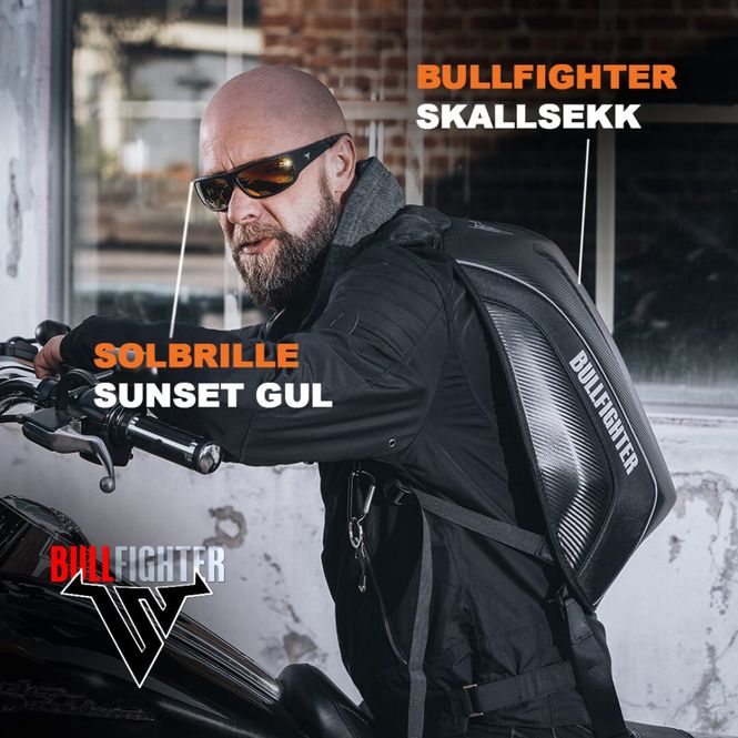 Hovedbilde Bullfighter Skallsekk, svart